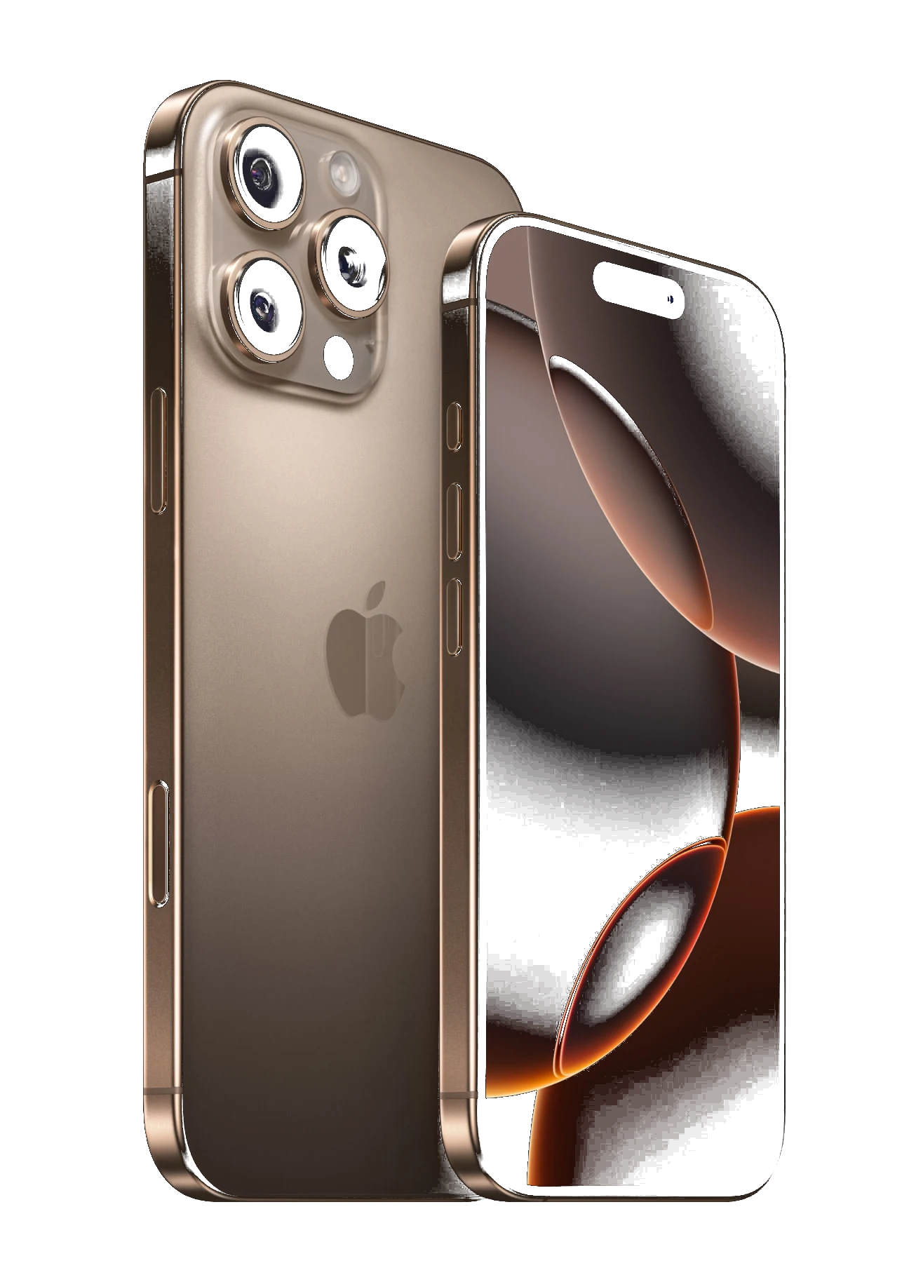 iPhone 16 Pro Max - pantalla 6.9 pulgadas en angulo